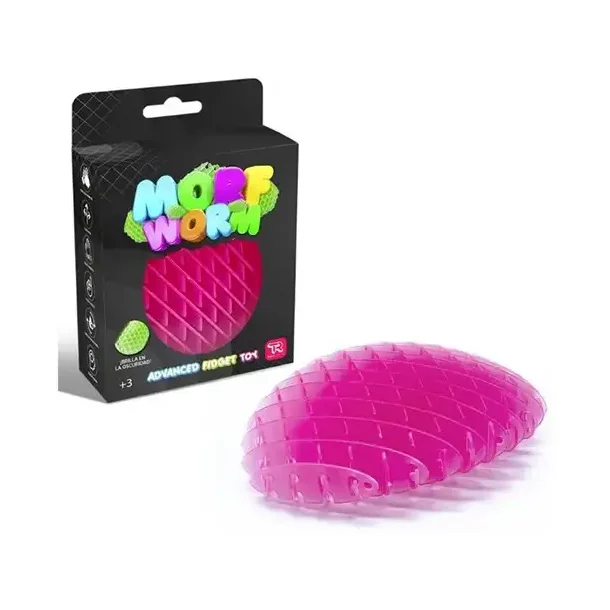 Fidget Magic Morf Worm- Pink