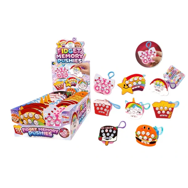 Fidget Memory Pushies � Elektronisk Pop It N�glering