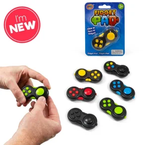 Fidget Pad - Spillekontroller-stil til Urolige Fingre