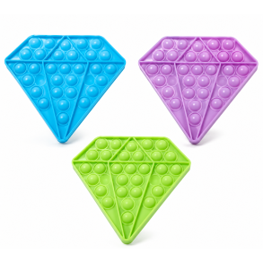 Fidget Pop It Diamant � 23,5 x 19,5 cm