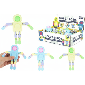 Fidget Robot  Sjov pop, twist & spin fidget-robot