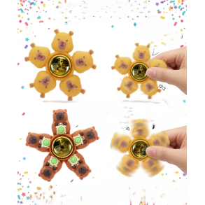 Fidget Spinner capybara 8 cm