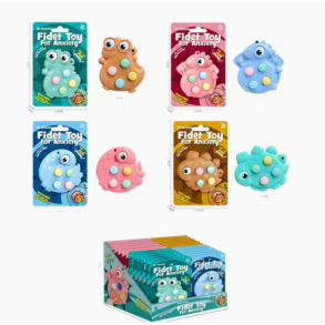 Fidget Toy Dino Pop It � Assorterede Dinosaurer