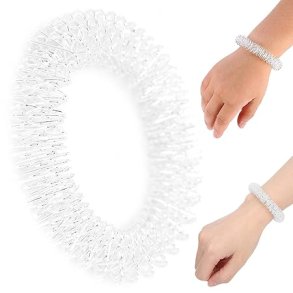 Fidget Toys Akupressur Armb�nd � S�lv (Se Video)