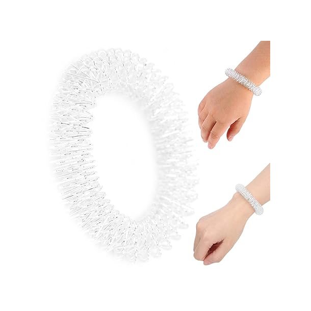 Fidget Toys Akupressur Armb�nd � S�lv (Se Video)