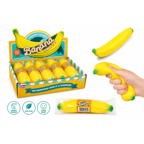 Fidget Toys: Anti Stress Banan - Ca.�18 Cm 