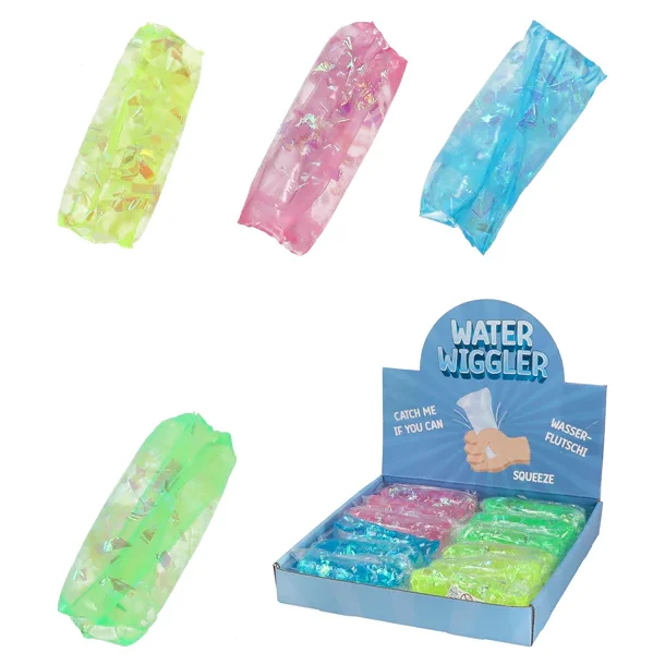 Fidget Toys: Anti Stress Water Wiggler Glitter