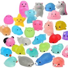 Fidget Toys: Glimmer Squishy Buddie I Pose - 1stk (se video)