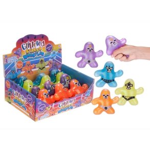 Fidget Toys: Klemme Mand Glitter Wrestler Wwe
