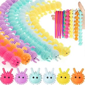 Fidget Toys: Monkey Noodles - Stretchy Caterpillar