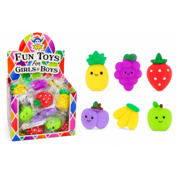 Fidget Toys: Squishy Buddie Fruit Assorted