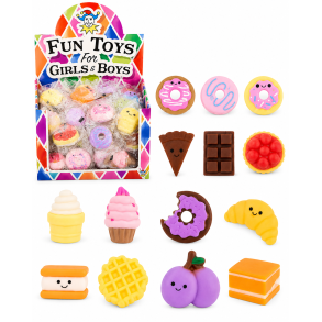 Fidget Toys: Squishy Buddie I Pose S�de Dessert- 1stk (se video) 