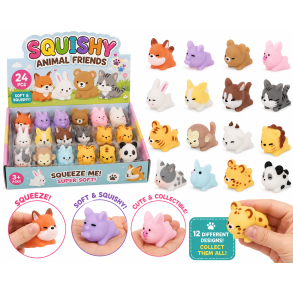 Fidget Toys: Squishy Buddie I Pose med Running Animal - 1stk