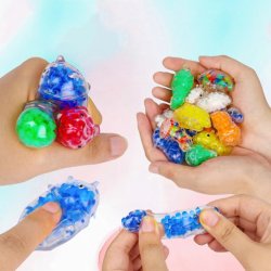 Fidget Toys: Squishy Buddie I Pose med vandperler - 1stk