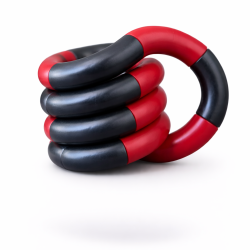 Fidget Toys: Tangles R�d og Sort