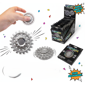 Fidgix gear fidget spinner  metal spinner