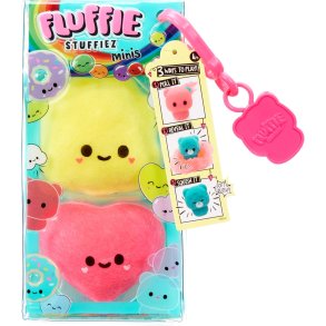 Fluffie Stuffiez Mini - Yellow Popcorn & Pink Heart
