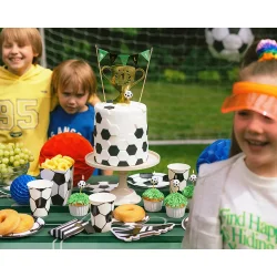 Fdselsdagslys  Fodbold (2,5 cm  6 stk)