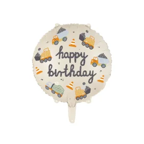 Folieballon  Construction Vehicles 45 Cm