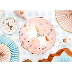 Folieballon � Hest (45 cm � Mix farver)