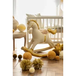 Folieballon � k�mpe Gyngehest (118 x 104 cm)