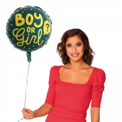 Folieballon Boy Or Girl 45 Cm