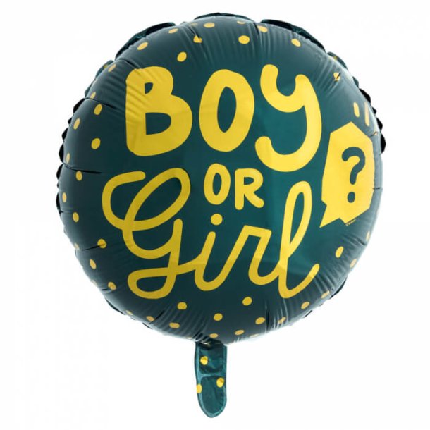 Folieballon Boy Or Girl 45 Cm