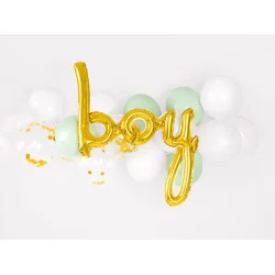 Folieballon �Boy� � guld, 63,5 � 74 cm