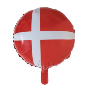 Folieballon Dannebrog 45 Cm