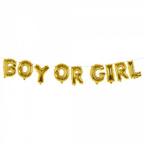 Folieballon Guirlande Boy Or Girl 