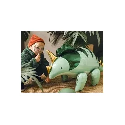 Folieballon Triceratops  Grn (101 x 60,5 cm)