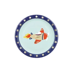 Fsc Paptallerkner Flyvemaskine (18 cm, 6 stk.)