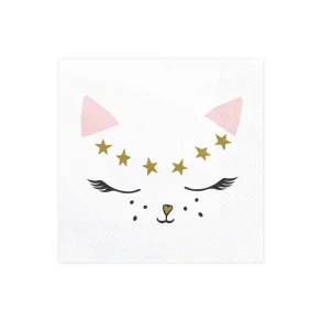Fsc Servietter  Kitty (33 x 33 cm  20 stk)