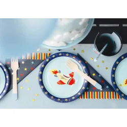 Fsc Servietter Stjerner (Navy Blue, 33x33 cm, 12 stk.)