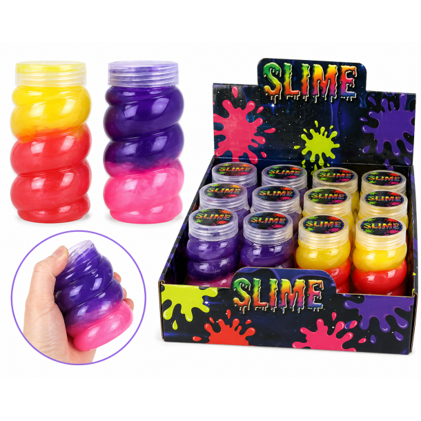 Galaxy Slime 150g � 2-farvet slim med swirl effekt