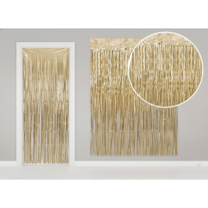 Glimmerforhng  Luxury Gold, 100x200 cm