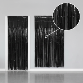 Glimmerforhng  Sort (100200 cm)