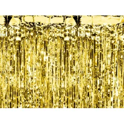 Glimmerforh�ng � guld (100�200 cm)