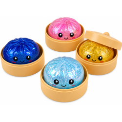 Glitter Dumpling med Vandperler &amp; Mystery Guld � 8,5 cm