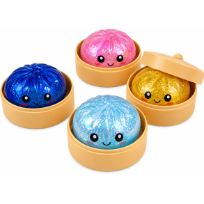 Glitter Dumpling med Vandperler & Mystery Guld � 8,5 cm