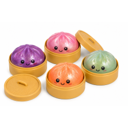 Glitter Squeezy Dumpling � 8,5 cm med Glimmer