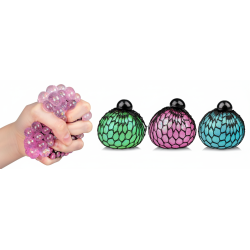Glitter Squishy Mesh Ball  Glitrende anti-stress bold