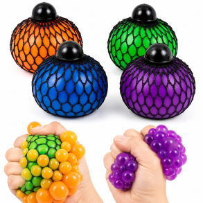 Gooey Mesh Ball Squishy � Slim Stressbold