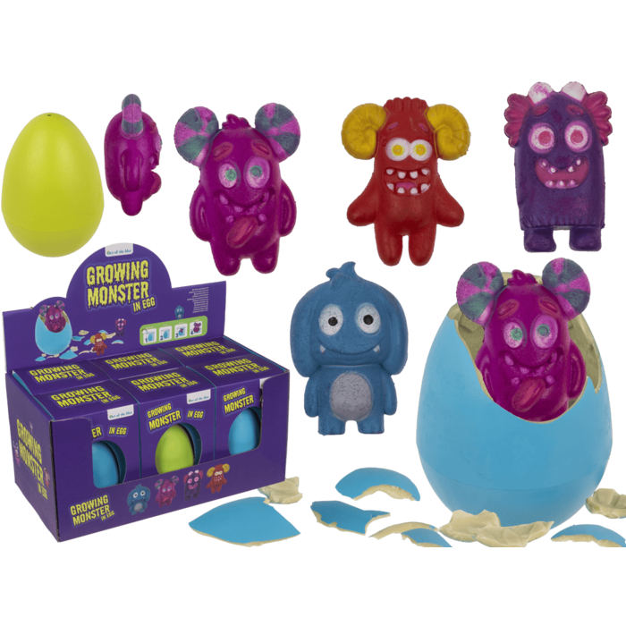 Growing Monster in Egg 11 cm – Kæmpe klækkende monster | Prisgaranti ...