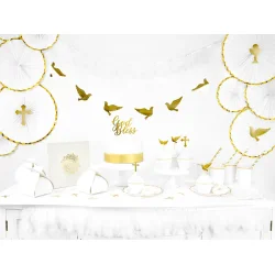 Guirlande med Du�er � Guld � 112 cm Elegant Festpynt