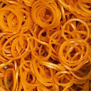 Orange Loom Bands I Pose Med 300 Stk.