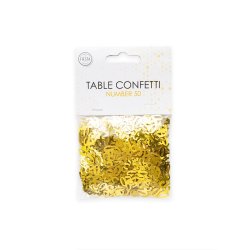 Guld Tal "50" - Konfetti 14 Gram