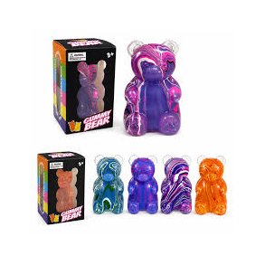 Gummy Bear Marble Sugar Squishy - assoteret
