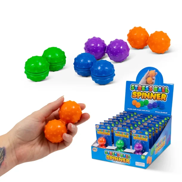 Hånd Roller Fidget Toy – Massagekugle til Fokus og Ro