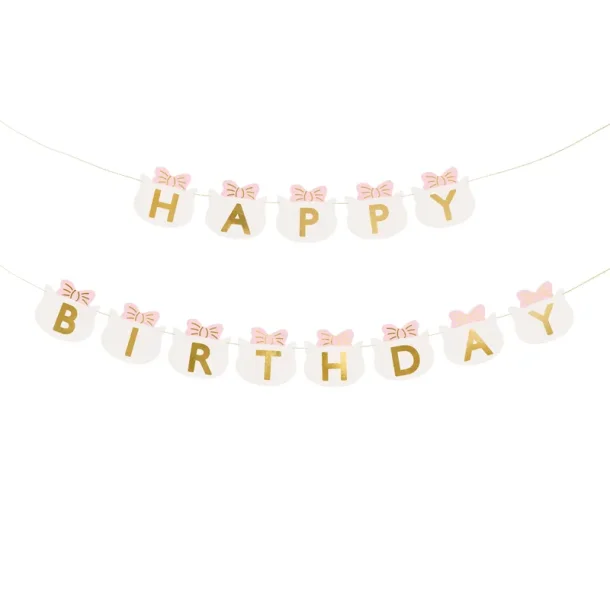 Happy Birthday Banner � Cats (12 cm x 2,8 m)